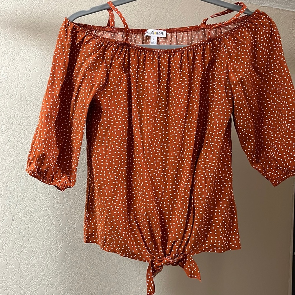 Off the shoulder with straps stitch fix shirt